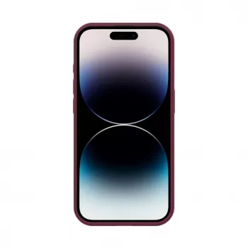 Connect Apple iPhone 15 Pro Hybrid Dėklas Su Magnetiniu PC+TPU Slyvinis