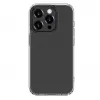 Connect Apple iPhone 15 Pro karinis smūgiams atsparus silikoninis dėklas permatomas
