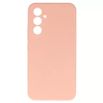 Evelatus Samsung Galaxy A15 Premium Soft Touch Silicone Case Pink Sand