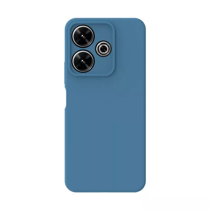 Evelatus Xiaomi Poco M6 Pro Premium Soft Touch Silicone Case Blue