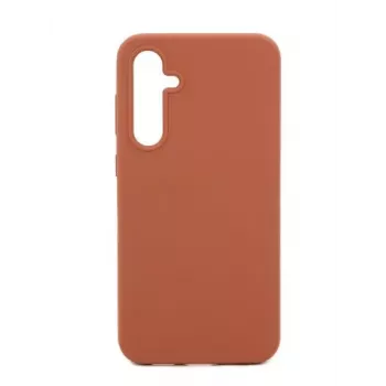 Evelatus Samsung Galaxy S24 Premium Soft Touch Silicone Case Brown