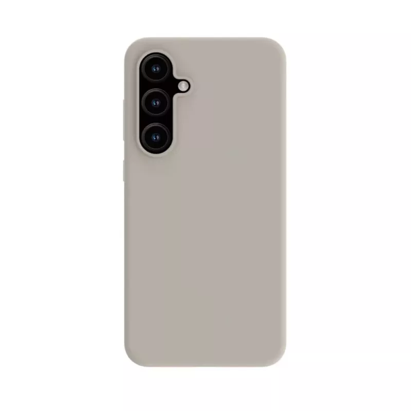 Evelatus Samsung Galaxy S24 Ultra Premium Soft Touch Silicone Case Silver