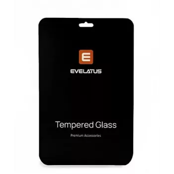 Evelatus Galaxy Tab Active5 0.33 mm Flat Clear Tempered Glass Screen Protector with Japan Glue, Anti-Static, 1-Pack