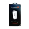 Evelatus 65W Max Fast Charger EU USB-C1/USB-C1/USB-A White