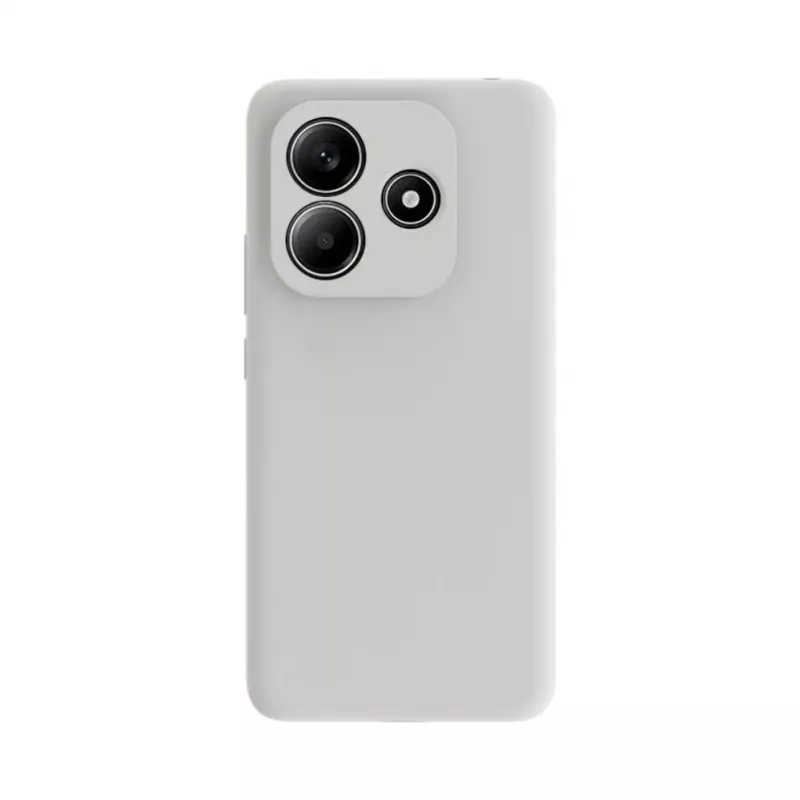 Evelatus Xiaomi Redmi Note 13 4G Premium Soft Touch Silicone Case Silver