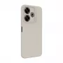 Connect Xiaomi Redmi Note 13 5G aukštos kokybės minkšto prisilietimo silikoninis dėklas sidabrinis