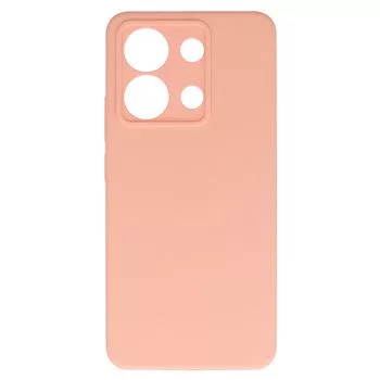 Connect Xiaomi Redmi Note 13 5G aukščiausios kokybės minkšto prisilietimo silikoninis dėklas Pink Sand