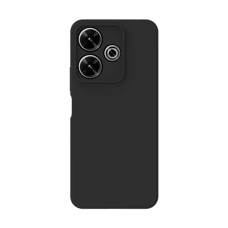Connect Xiaomi Redmi Note 13 Pro Plus Premium Quality Soft Touch Silicone Case Black