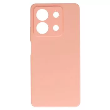 Connect Xiaomi Poco X6 Pro Premium Quality Soft Touch Silicone Case Pink Sand