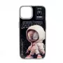 iLike Apple iPhone 15 PC Silicone Case Spider Sense Black Silver