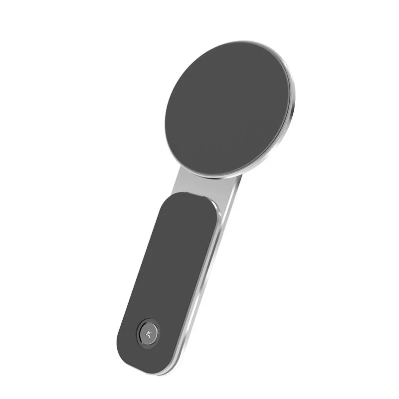 iLike Universal P65 Aliumininis Monitoriaus Šoninis Magnetinis Laikiklis išmaniesiems telefonams Sidabrinis