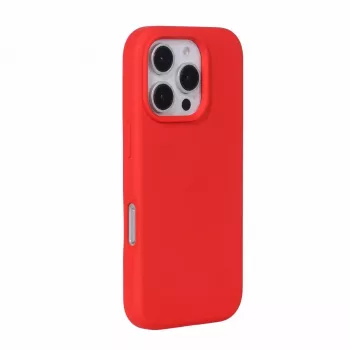 Evelatus Apple iPhone 16 Pro Premium Magsafe Soft Touch Silicone Case Red