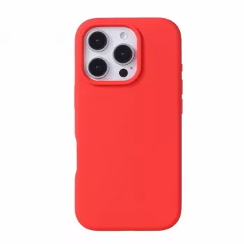 Evelatus Apple iPhone 16 Pro Max Premium MagSafe Soft Touch Silicone Case Red