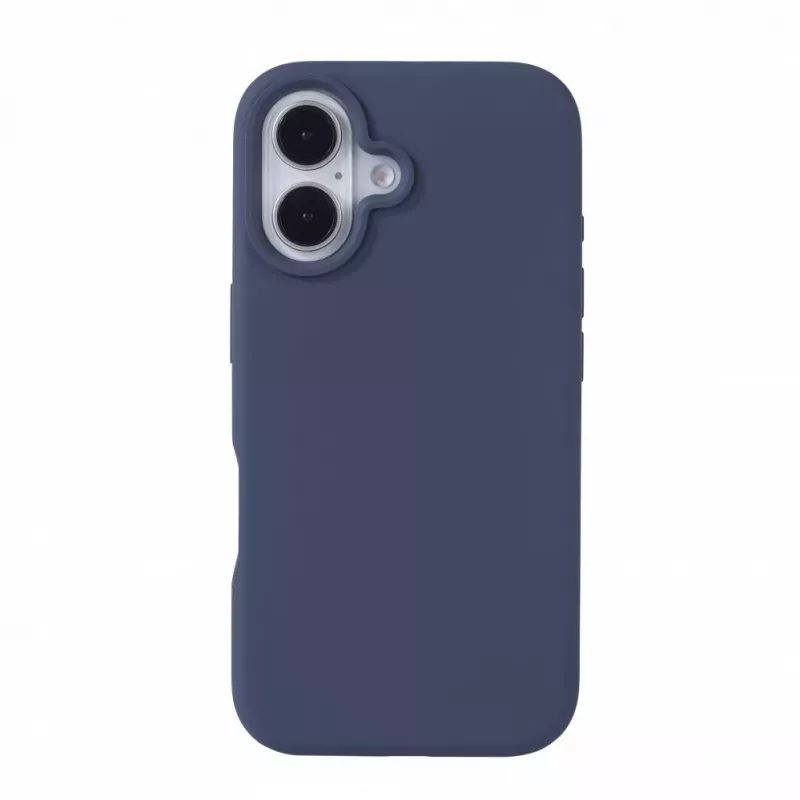 Evelatus Apple iPhone 16 Premium Magsafe Soft Touch Silicone Case Midnight Blue