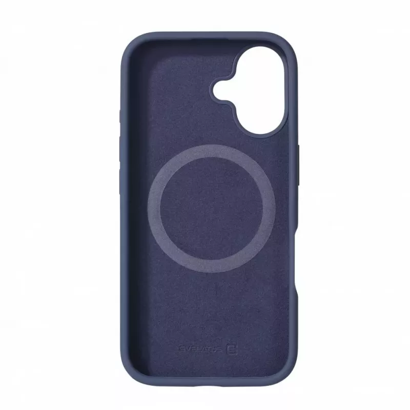 Evelatus Apple iPhone 16 Premium Magsafe Soft Touch Silicone Case Midnight Blue