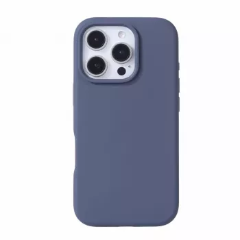 Evelatus Apple iPhone 16 Pro Premium Magsafe Soft Touch Silicone Case Midnight Blue