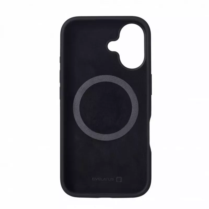 Evelatus Apple iPhone 16 Premium MagSafe Soft Touch Silicone Case Black