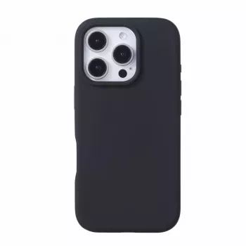 Evelatus Apple iPhone 16 Pro Premium MagSafe Soft Touch Silicone Case Black