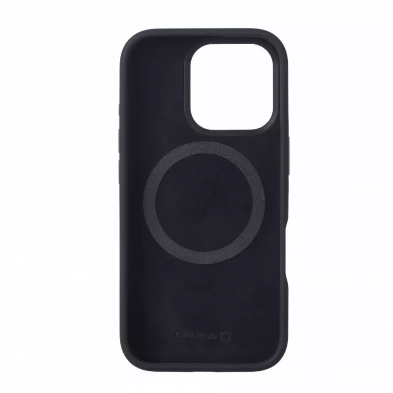 Evelatus Apple iPhone 16 Pro Premium MagSafe Soft Touch Silicone Case Black