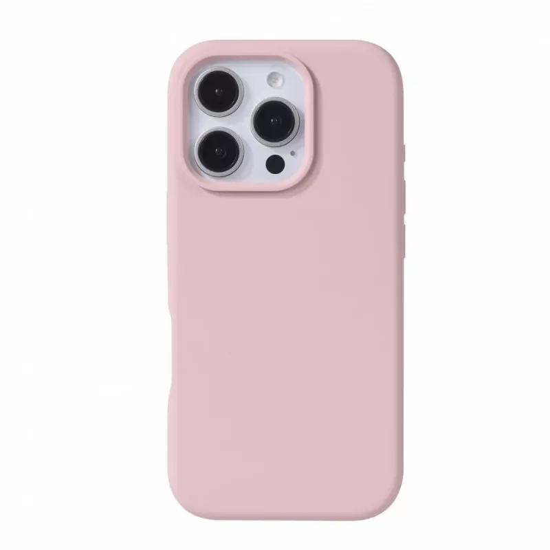 Evelatus Apple iPhone 16 Pro Premium Magsafe Soft Touch Silicone Case Pink Sand