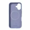 Evelatus Apple iPhone 16 Premium Magsafe Soft Touch Silicone Case Lavender Gray