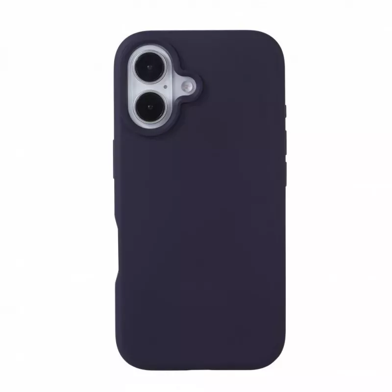 Evelatus Apple iPhone 16 Premium MagSafe Soft Touch Silicone Case Deep Purple
