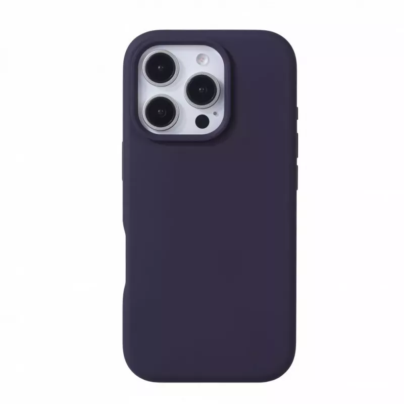 Evelatus Apple iPhone 16 Pro Max Premium MagSafe Soft Touch Silicone Case Deep Purple