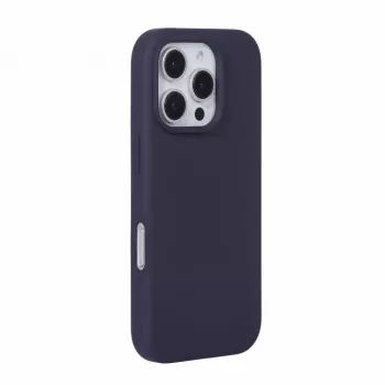 Evelatus Apple iPhone 16 Pro Max Premium MagSafe Soft Touch Silicone Case Deep Purple
