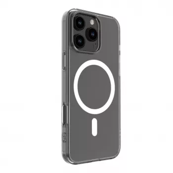 Evelatus Apple iPhone 16 Pro skaidrus dėklas su MagSafe, permatomas
