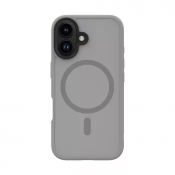 Evelatus Apple iPhone 16 Hybrid Case su MagSafe PC+TPU sidabrinis