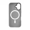 Evelatus Apple iPhone 16 Hybrid Case su MagSafe PC+TPU sidabrinis