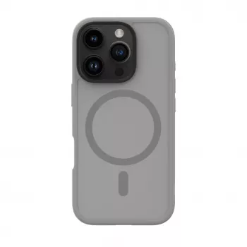Evelatus Apple iPhone 16 Pro Hybrid Dėklas su MagSafe PC+TPU Sidabrinis