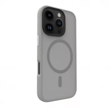Evelatus Apple iPhone 16 Pro Hybrid Dėklas su MagSafe PC+TPU Sidabrinis