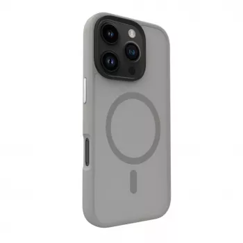 Evelatus Apple iPhone 16 Pro Max Hybrid Dėklas su MagSafe PC+TPU Sidabrinis