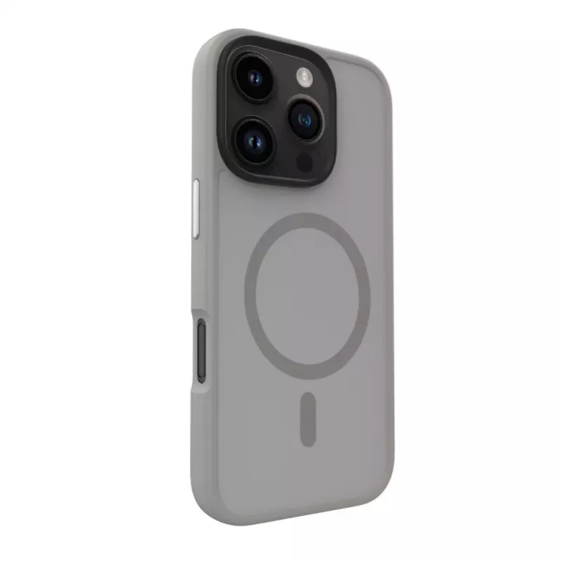 Evelatus Apple iPhone 16 Pro Max Hybrid Dėklas su MagSafe PC+TPU Sidabrinis