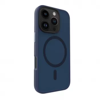 Evelatus Apple iPhone 16 Pro Hybrid Case su MagSafe PC+TPU tamsiai mėlyna