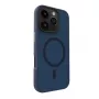 Evelatus Apple iPhone 16 Pro Max Hybrid Dėklas su MagSafe PC+TPU Tamsiai Mėlyna