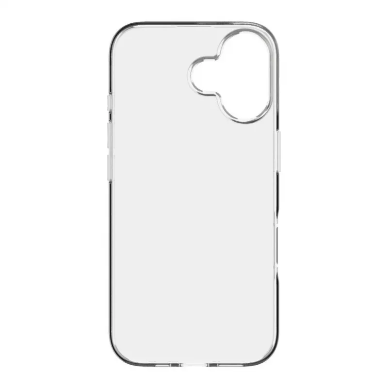 Evelatus Apple iPhone 16 Plus Clear Silicone Case 1.5mm TPU Transparent
