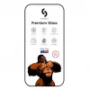 Connect Apple iPhone 17 / 16 Pro Corning Gorilla Glass Anti-Static 3D Full Cover 5X Stronger Black
