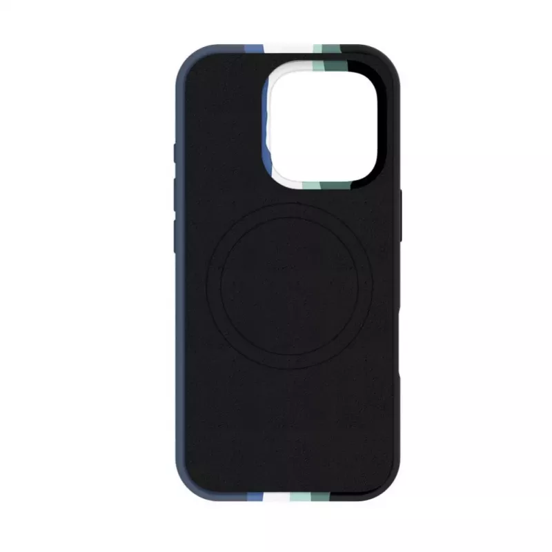 Evelatus Apple iPhone 16 Pro įvairiaspalvis silikoninis dėklas su MagSafe, akvamarino mėlyna