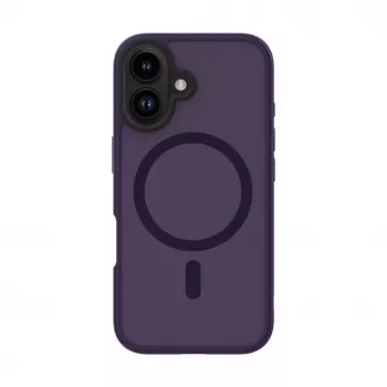 Evelatus Apple iPhone 16 Hybrid Case with MagSafe PC+TPU Purple
