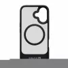 Evelatus Apple iPhone 16 Rubber Coated MagSafe With Stand Case Black