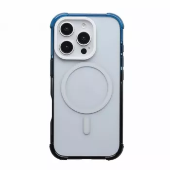 Evelatus Apple iPhone 16 Pro Defender Gradient Color MagSafe Black Blue Back Cover Case