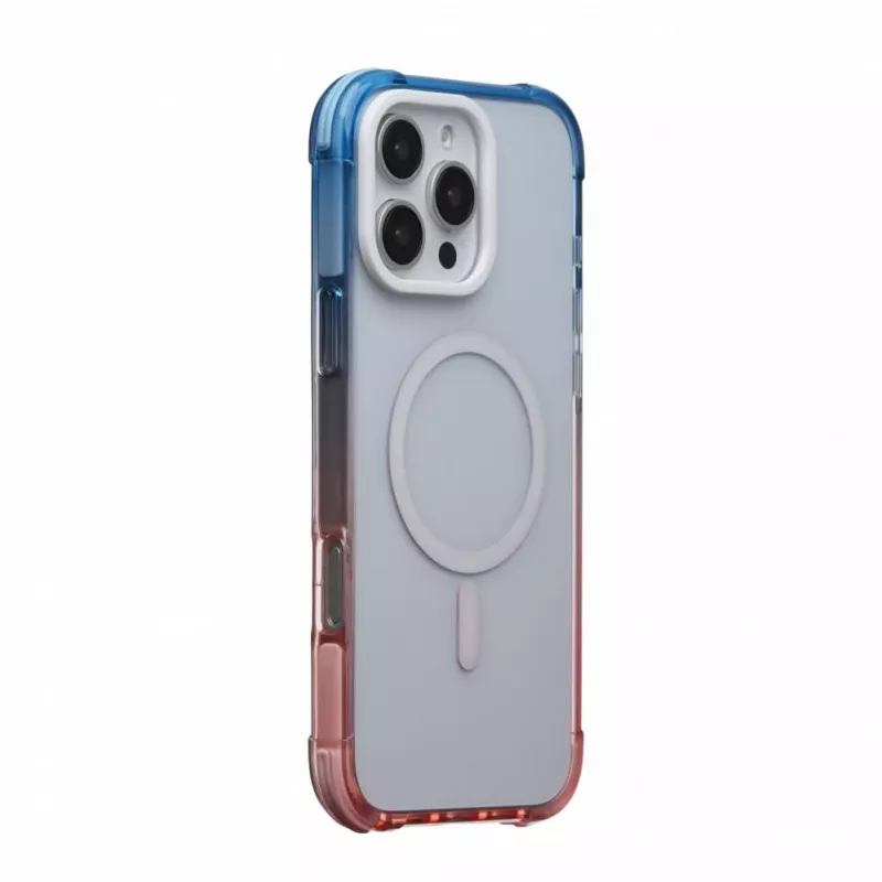 Evelatus Apple iPhone 16 Pro Max Defender Gradient Color MagSafe Case Blue Pink
