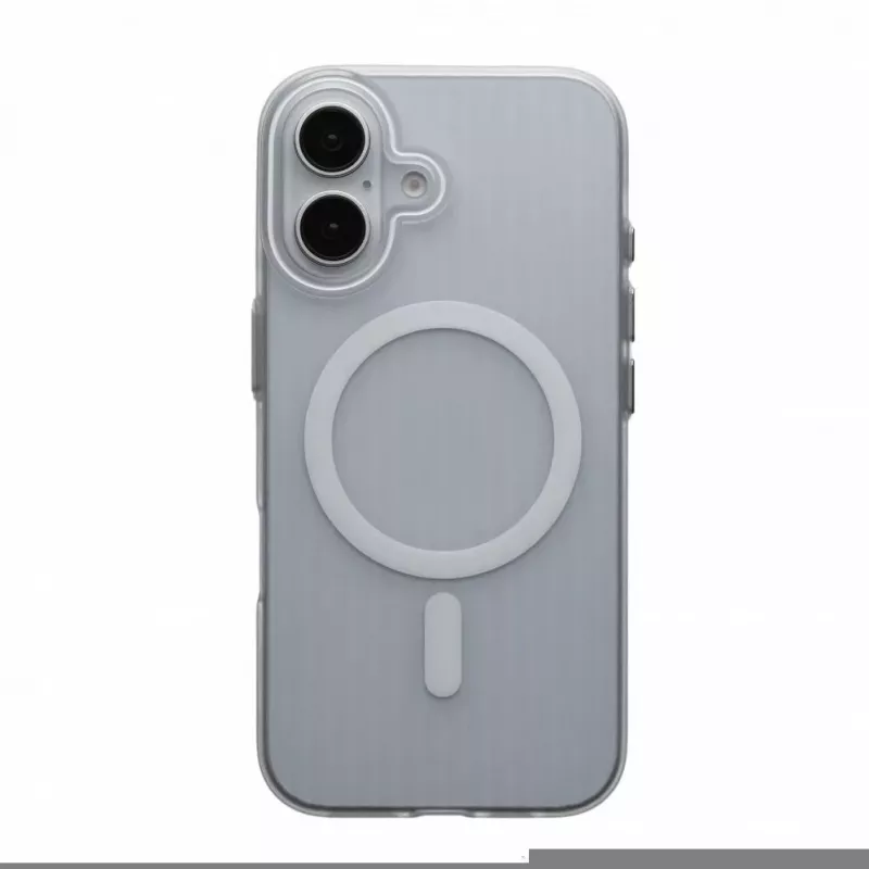 Evelatus Apple iPhone 16 Suitcase MagSafe Case Transparent White