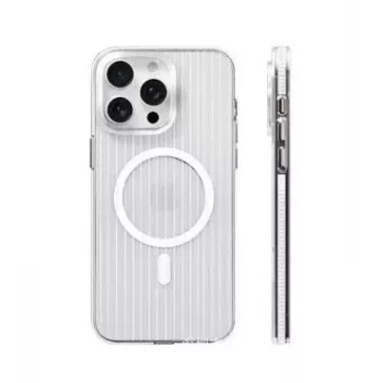Evelatus Apple iPhone 16 Pro Suitcase MagSafe Case Transparent White