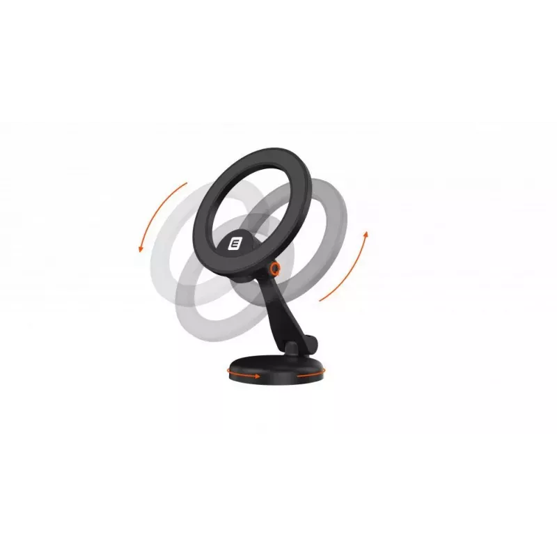 Evelatus automobilinis laikiklis magnetinis 360° su 34 magnetais EVECHMSM juodas