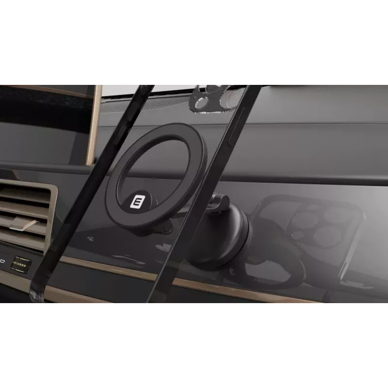 Evelatus automobilinis laikiklis magnetinis 360° su 34 magnetais EVECHMSM juodas