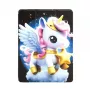 iLike Galaxy Tab A9 Plus 11 planšetinio kompiuterio dėklas, modeliai SM-X210/SM-X215/SM-X216, Unicorn Violet