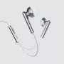 Evelatus Crystal Clear Audio ausinės su 3,5 mm lizdu ir mikrofonu CCA-3.5WH